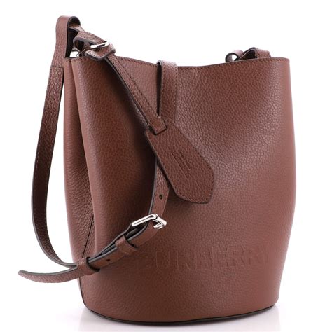 burberry canvas and leather bucket bag|burberry small lorne bucket bag.